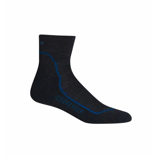 icebreaker mens socks hike   light mini jet heather cadet