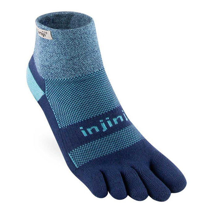 injinji performance toe socks trail 2 0 midweight mini crew twilight