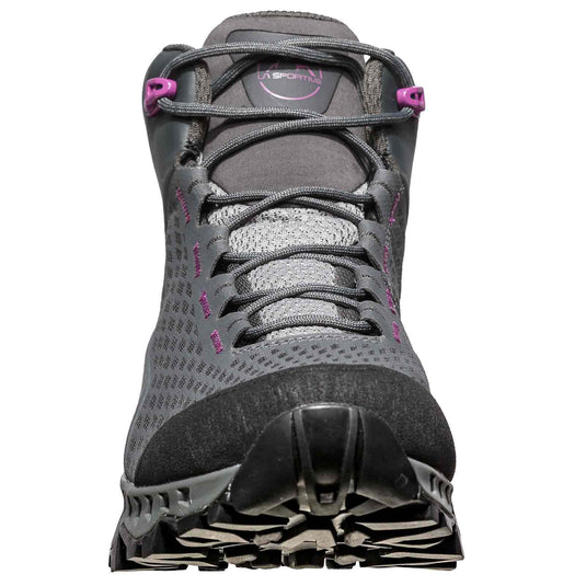 la sportiva stream womens carbon purple toe