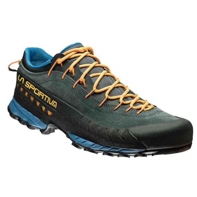 la sportiva tx4 approach shoe blue papaya side