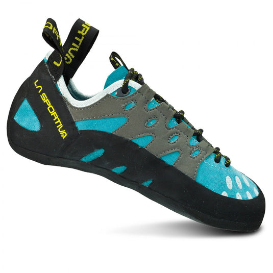 la sportiva womens tarantulace rock climbing shoe grey hibiscus 2