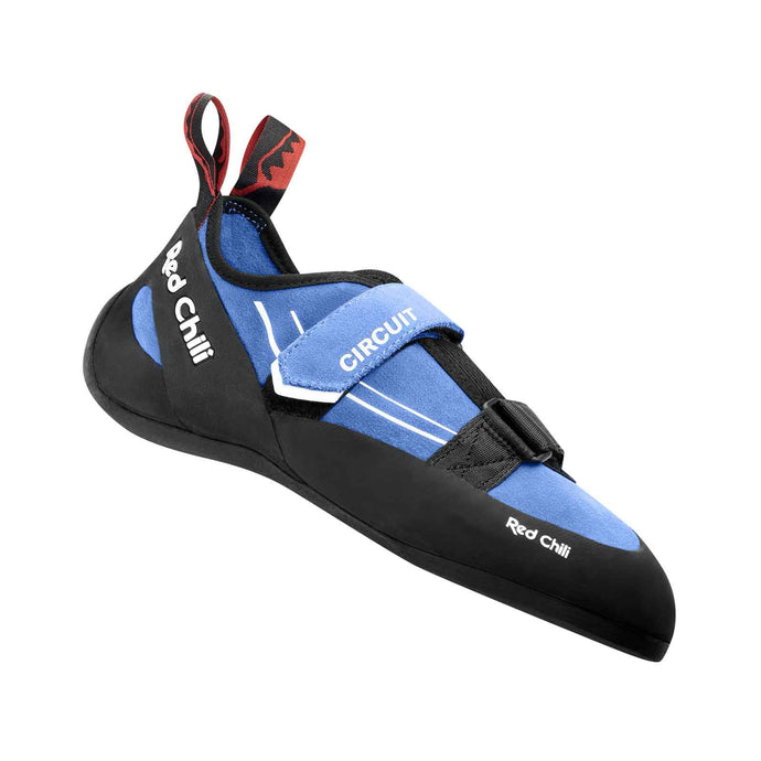 red chili circuit rock climbing shoe brilliant blue 1